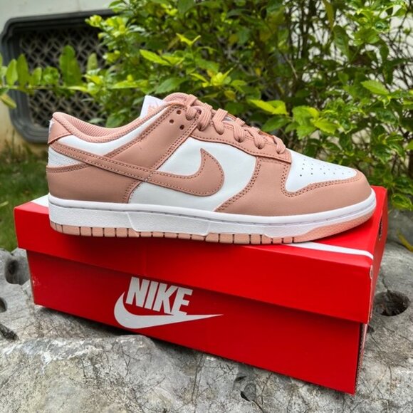 Nike Dunk Low "Rose Whisper" Retro Sneakers - Picture 2 of 5